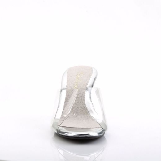 Product image of Fabulicious Belle-301 Clear/Clear, 3 inch (7.6 cm) Heel, 1/8 inch (0.3 cm) Platform