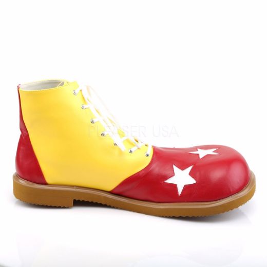 Product image of Funtasma Clown-02 Yellow-Red Pu Ankle Boot