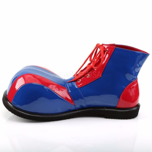 Product image of Funtasma Clown-05 Red-Blue Patent Ankle Boot