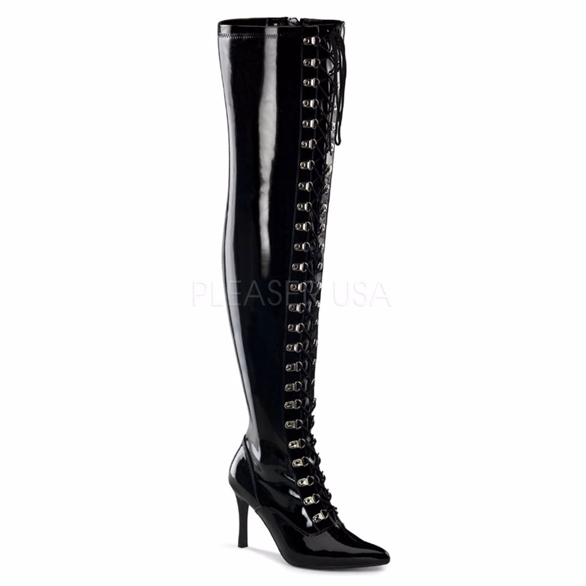 4 inch thigh high boots