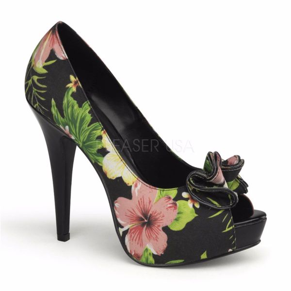 floral pump shoes