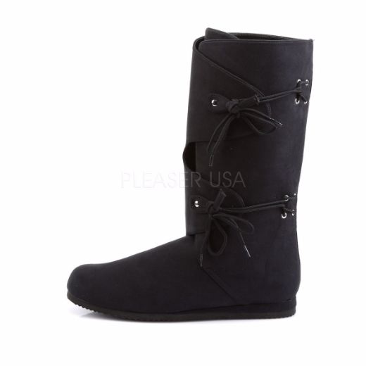 Product image of Funtasma Renaissance-100 Black Microfiber Ankle Boot