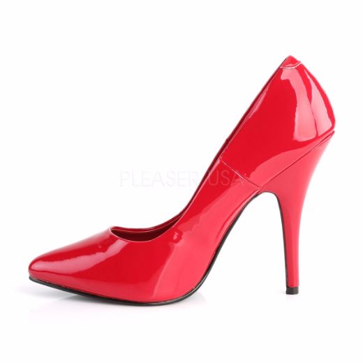 Product image of Pleaser Seduce-420 Red Patent, 5 inch (12.7 cm) Heel Court Pump Shoes