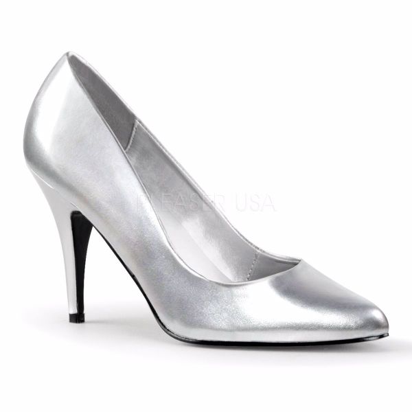 PLEASER DREAM 420 4" HIGH HEEL POINTED COURT SHOES WIDE FIT CLEARANCE 