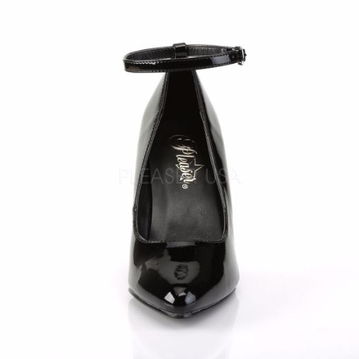 Product image of Pleaser Vanity-431 Black Patent, 4 inch (10.2 cm) Heel Court Pump Shoes