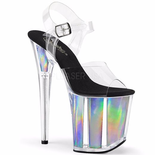 Holographic perspex hot sale heels