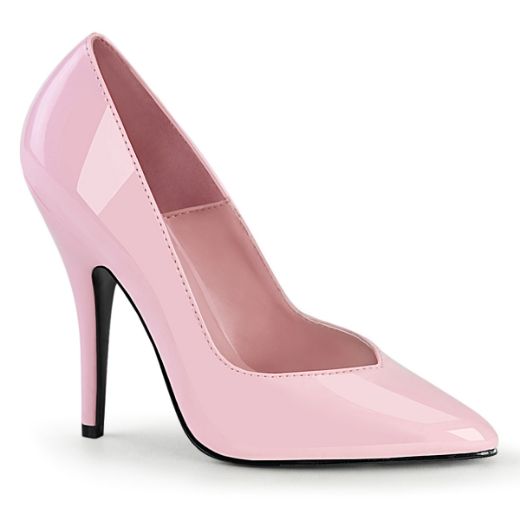 Product image of Pleaser SEDUCE-420V Baby Pink Patent 5 inch (12.7 cm) Heel Pointed Toe Pump Court Pump Shoes