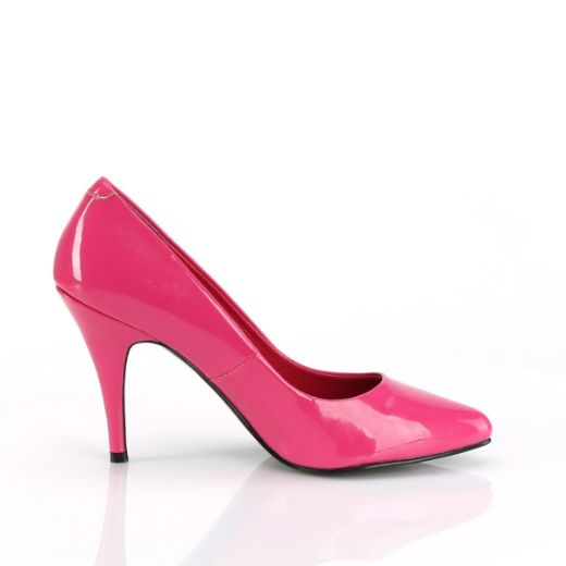 Product image of Pleaser VANITY-420 Hot Pink Patent 4 inch (10.1 cm) Heel Classic Pump Court Pump Shoes