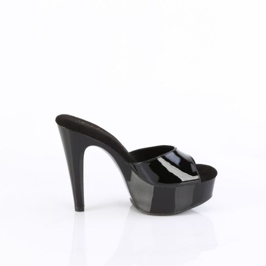 Product image of Fabulicious MARTINI-501 Blk Pat/Blk 5 Inch Heel 1 3/4 Inch PF Slide