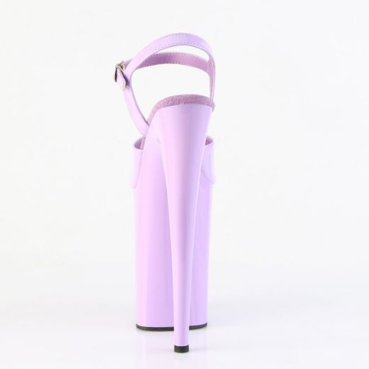 Product image of Pleaser INFINITY-909 Lavender Pat/Lavender 9 Inch Heel 5 1/4 Inch PF Ankle Strap Sandal