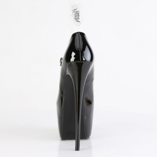 Product image of Pleaser JUBILANT-28 Blk Pat 7 Inch Heel 3 Inch Concealed PF Mary Jane Pump