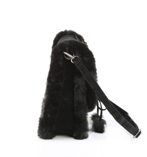Product image of Demoniacult HB-663 BLK FAUX SUEDE-FAUX FUR Faux Suede & Fur Crossbody 20x24x8 cm Bag